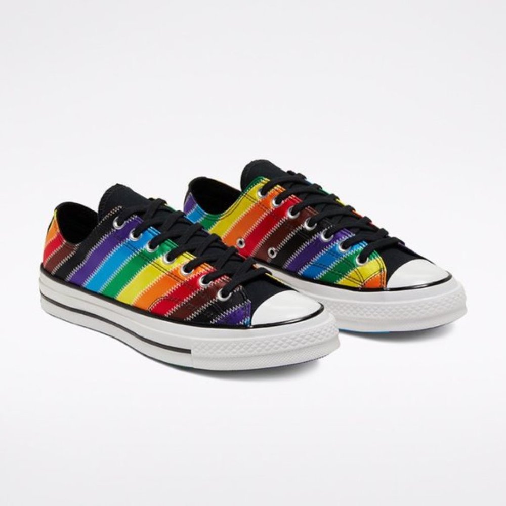 Converse Chuck Taylor 70 Low "Pride - Rainbow" Size: 8.5 Men's/10.-10.5 Women's